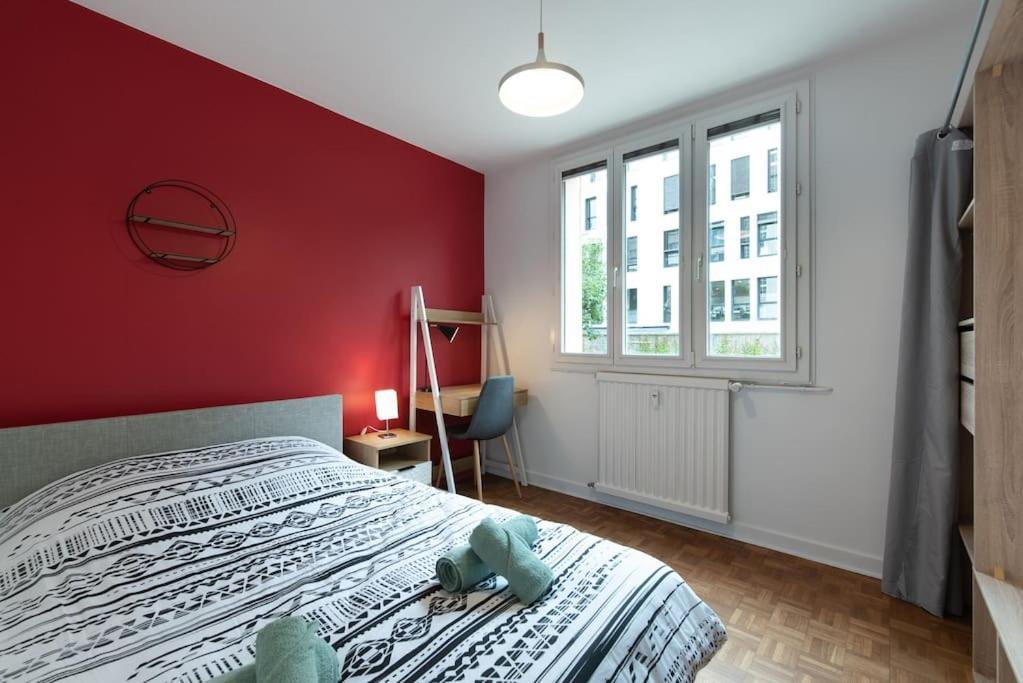 Appartement Renove Pour 6 Avec Parking Вильорбан Екстериор снимка